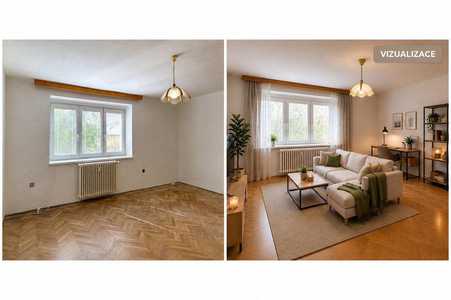 Pronájem bytu 2+1, gen. Píky Olomouc, 57 m2