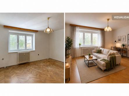 Pronájem bytu, 2+1, 59 m²
