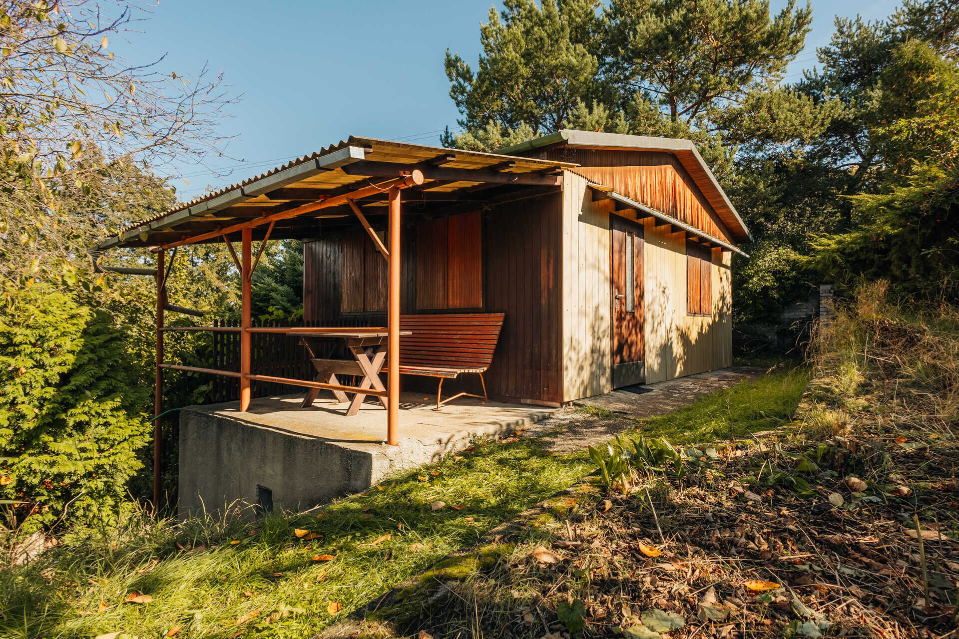 Prodej zahrady s dřevěnou chatou, 1216 m2, Plumlov