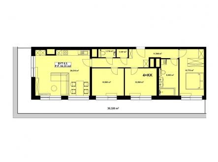 Prodej bytu, 4+kk, 94 m²