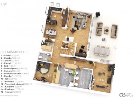 Prodej - dům/vila, 318 m²