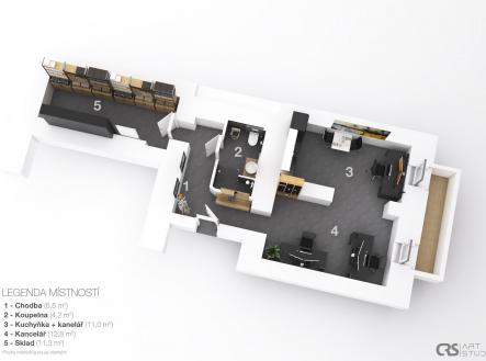 Prodej bytu, jiný, 77 m²