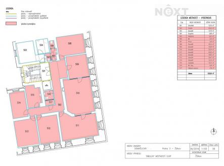 Pronájem - kanceláře, 18 m²