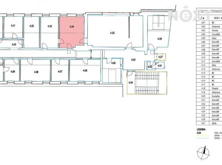 Pronájem kanceláře, 22 m²