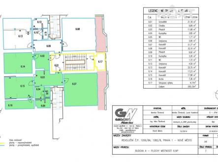 Pronájem - kanceláře, 102 m²