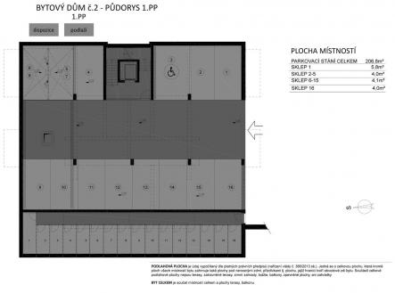 Prodej bytu, 2+kk, 109 m²