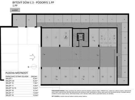 Prodej bytu, 3+kk, 72 m²