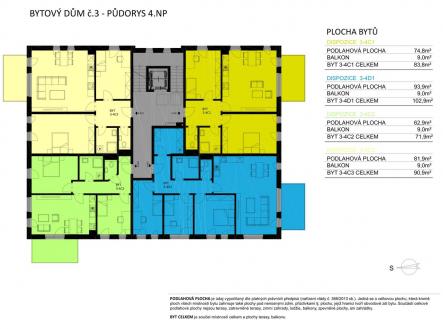 Prodej bytu, 4+kk, 103 m²