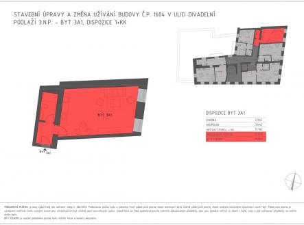 Prodej bytu, 1+kk, 38 m²