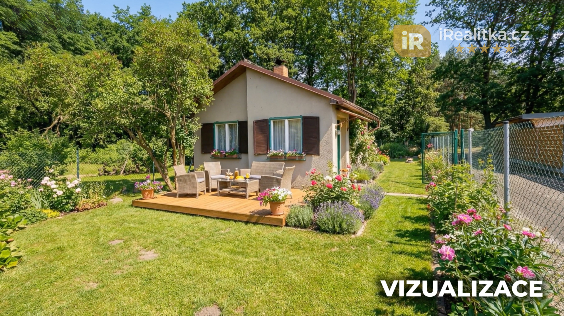 Prodej chaty 2+1 přímo u lesa - Hradec Králové