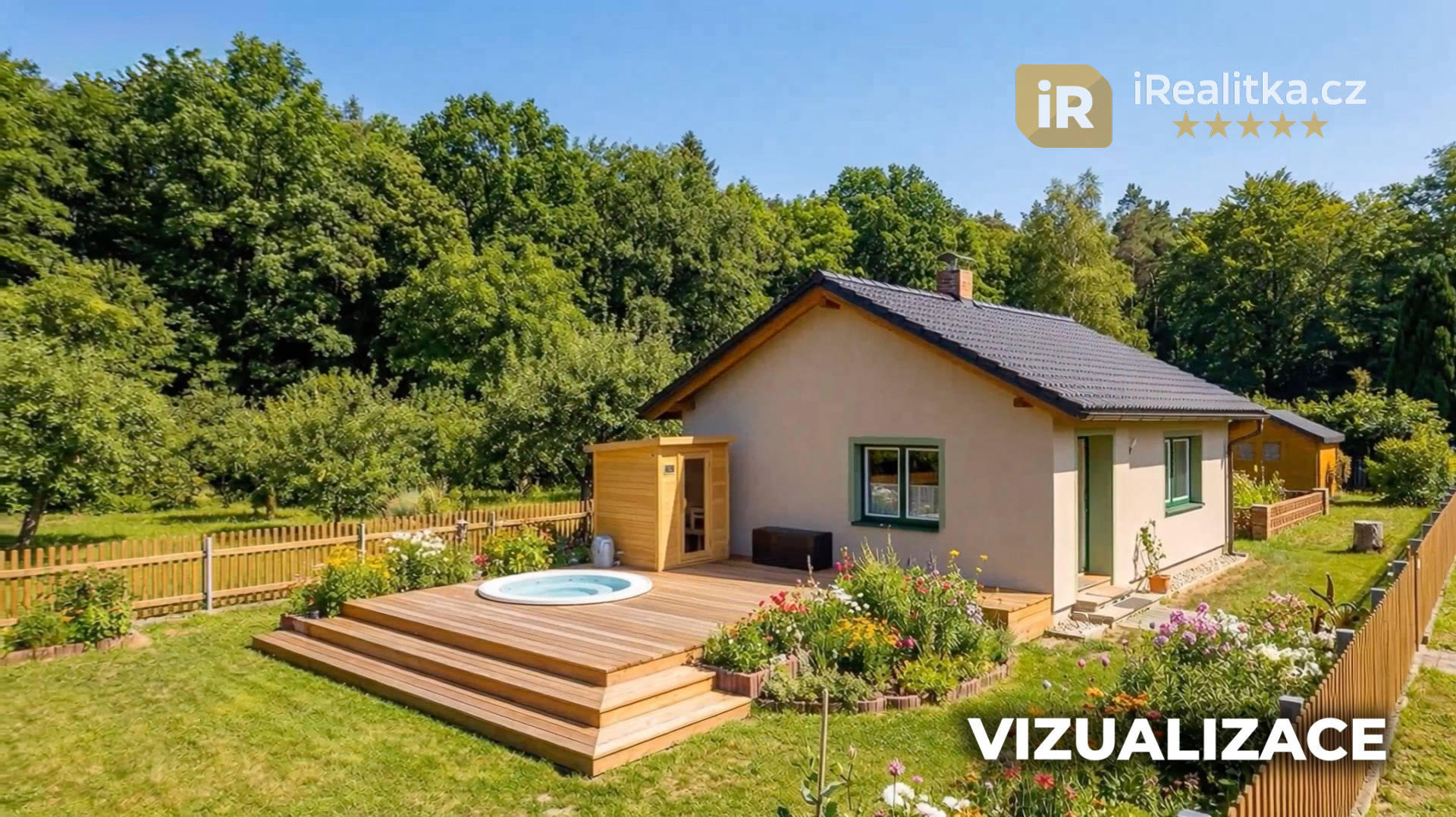 Prodej chaty 2+1 přímo u lesa - Hradec Králové