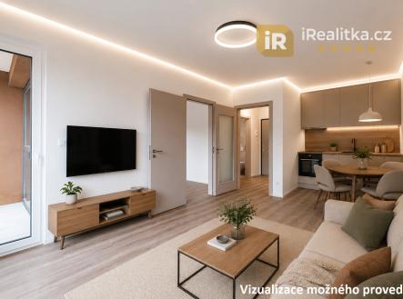 Pronájem bytu, 2+kk, 38 m²