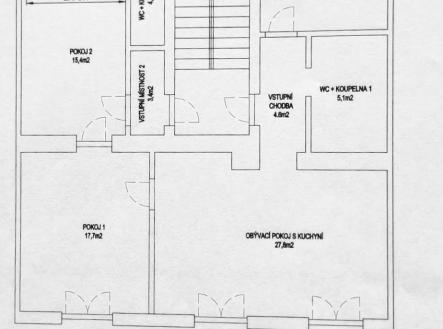 Pronájem bytu, 4+kk, 91 m²