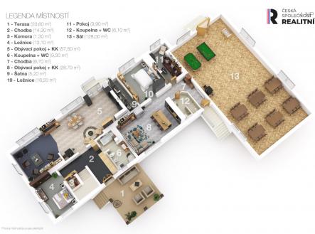 Prodej - dům/vila, 477 m²