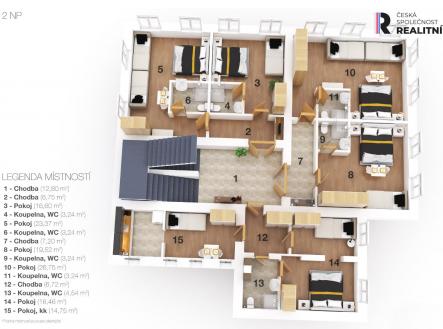 Prodej hotel, 552 m²