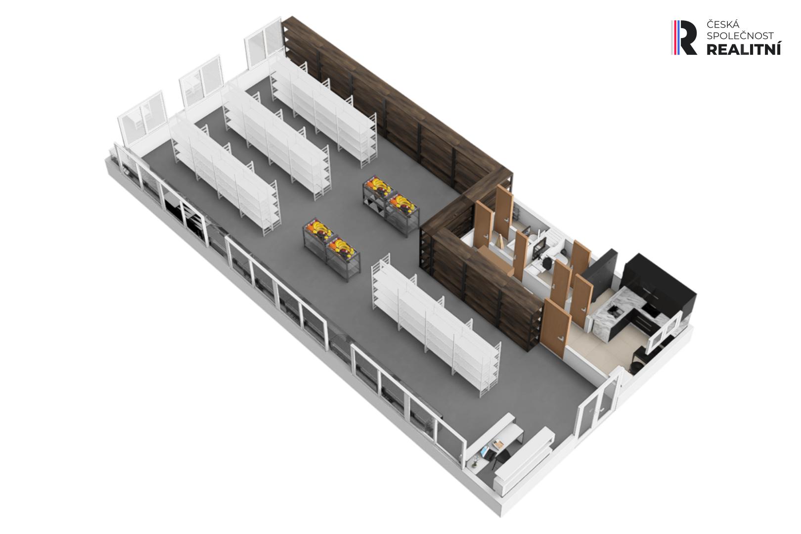 Prodej  - komerční objekt, obchodní centrum, 149 m2