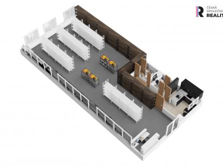 Prodej komerčního objektu, obchodní centrum, 149 m²