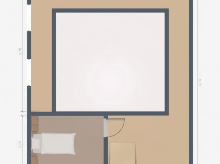 Pronájem bytu, 3+kk, 92 m²