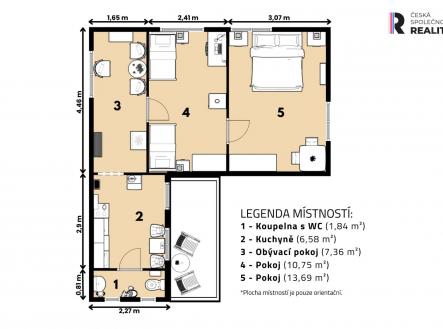Prodej chaty/rekreačního objektu, 40 m²