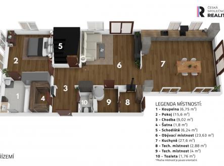 Prodej domu/vily, 178 m²