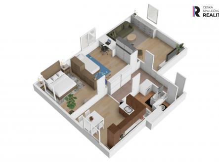 Prodej bytu, 3+1, 75 m²
