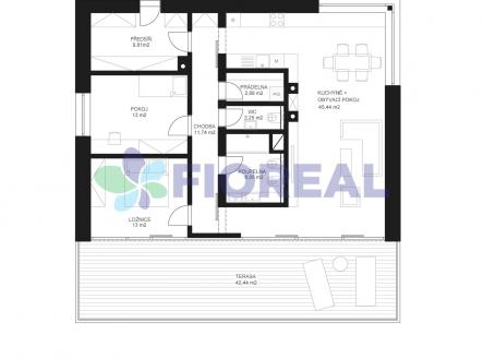 Prodej bytu, 3+kk, 104 m²