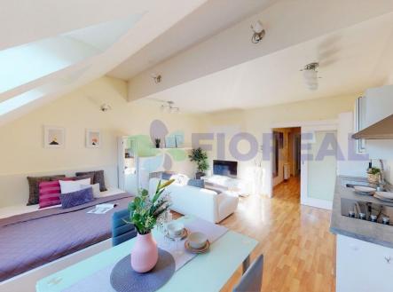 Pronájem bytu, 1+kk, 41 m²