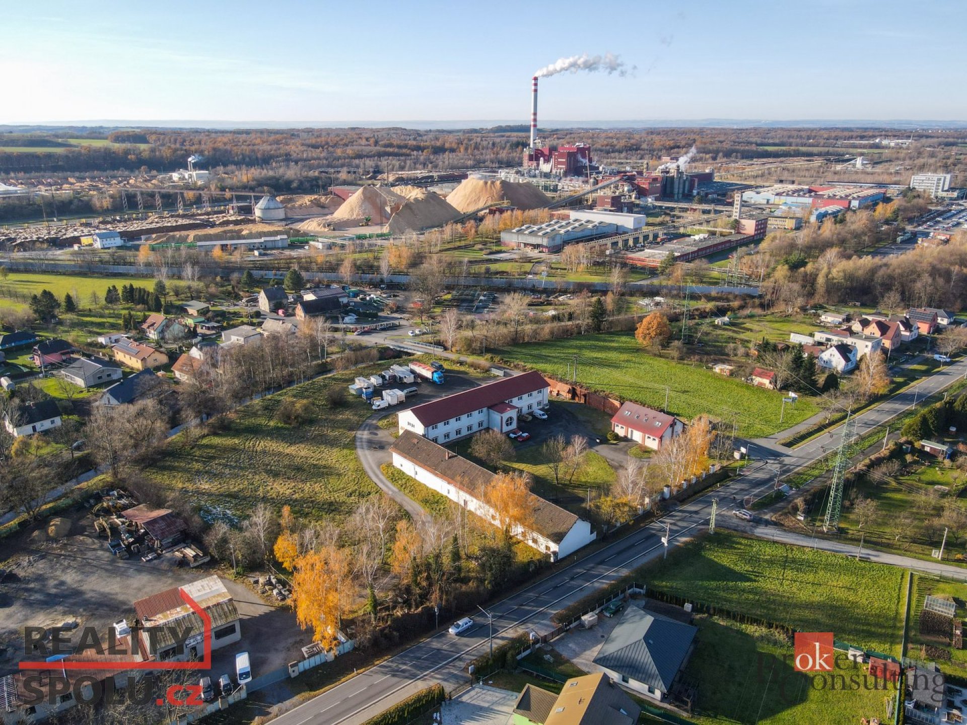 Prodej komerčního areálu Žabeň