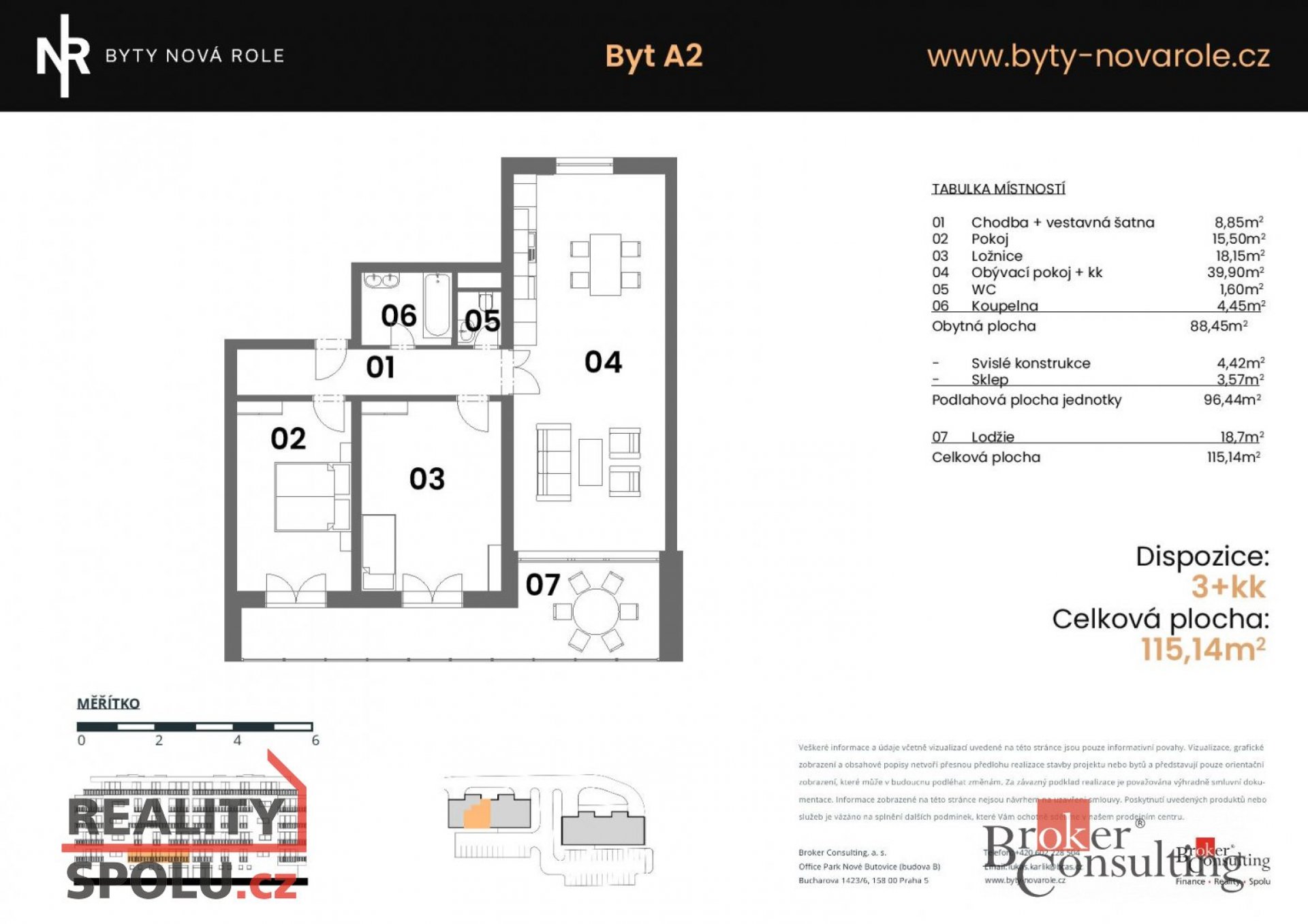 Prodej, byty/3+kk, 96.44 m2, Svobodova 382, 36225 Nová Role, Karlovy Vary [ID 34050]