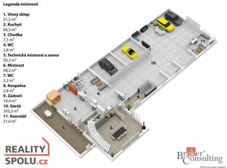 Prodej - dům/vila, 700 m²