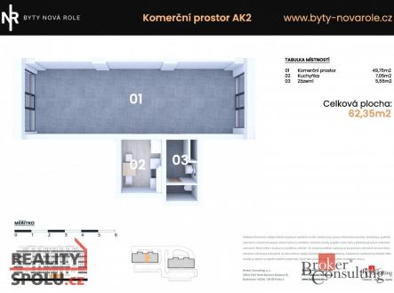 Prodej komerčního objektu, jiný, 62,35 m²