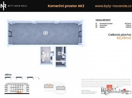 Prodej komerčního objektu, jiný, 62,35 m²
