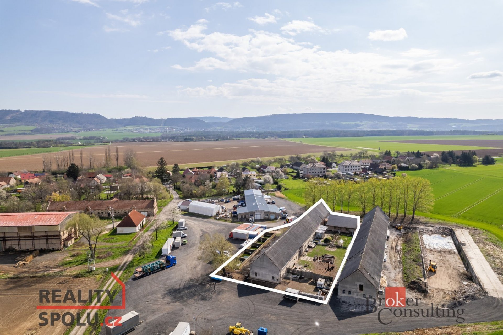 Prodej, komerční/zemědělský, 1850 m2, Kněžice , Chrudim [ID 49420]