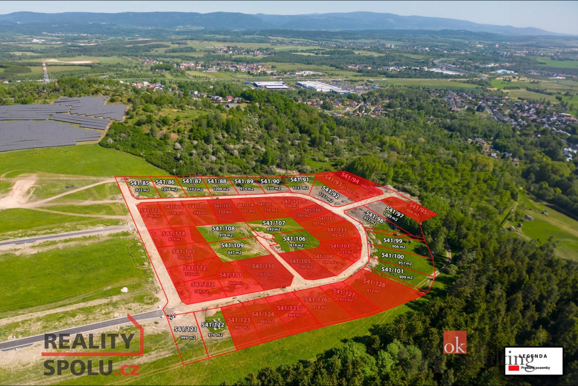 Prodej, pozemky/bydlení, 709 m2, Hory, Karlovy Vary [ID 51195]