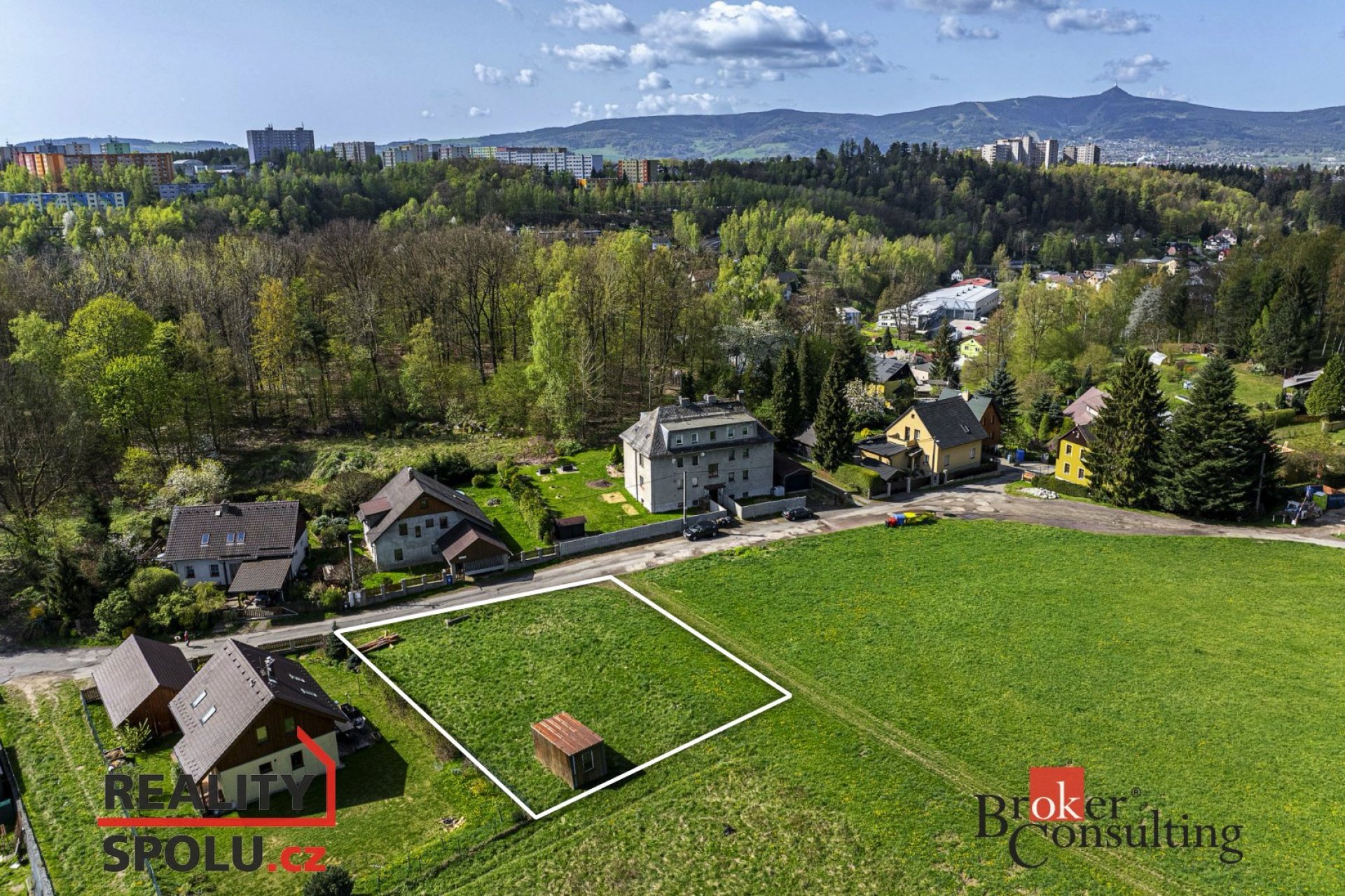 Prodej, pozemky/bydlení, 954 m2, Liberec , Liberec [ID 59051]