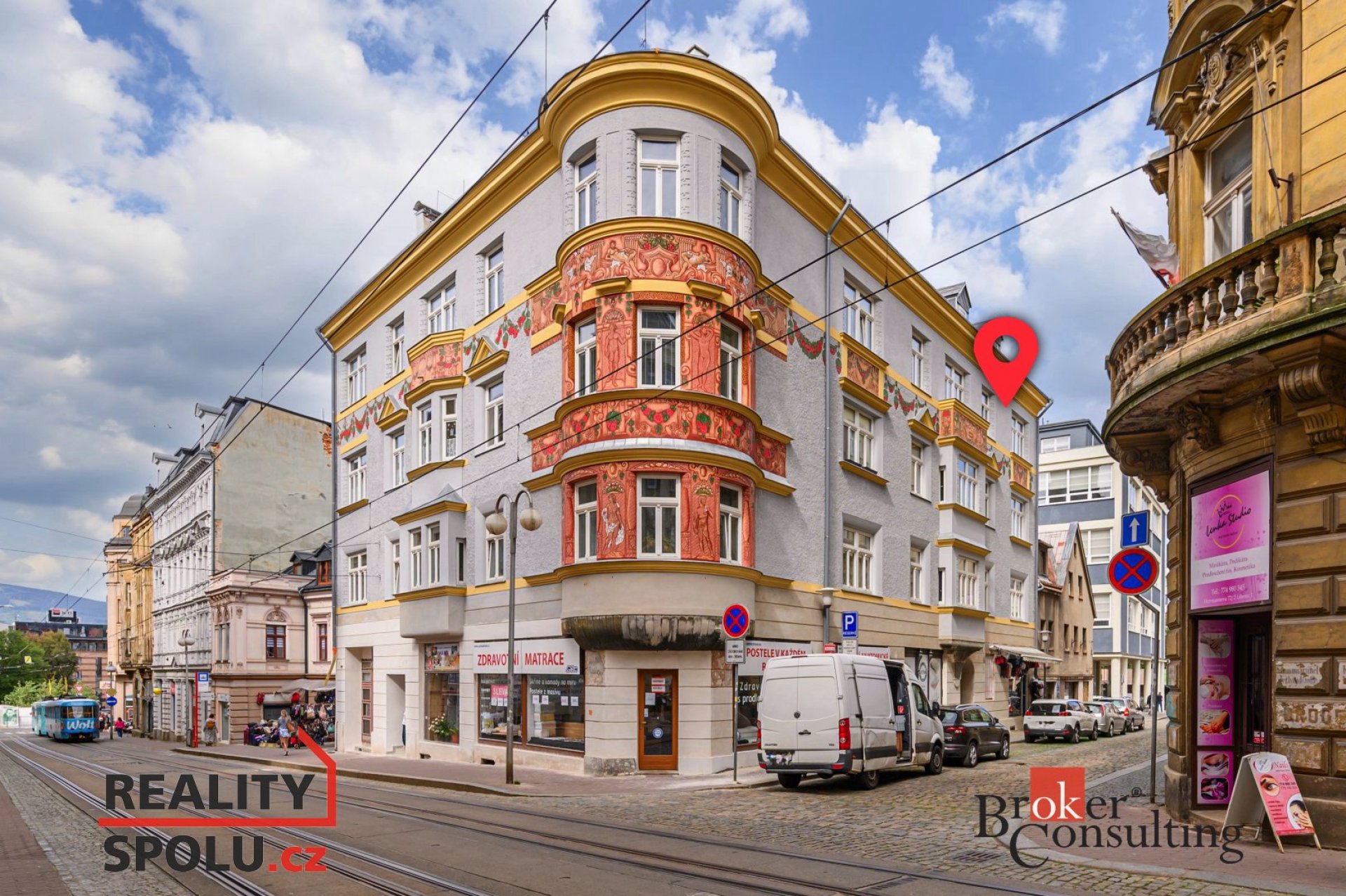 Prodej, byty/3+1, 75 m2, Herrmannova 327/1, Liberec I-Staré Město, 46001 Liberec (nečleněné město) [