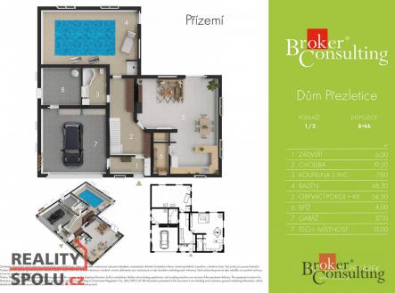 Pronájem - dům/vila, 383 m²