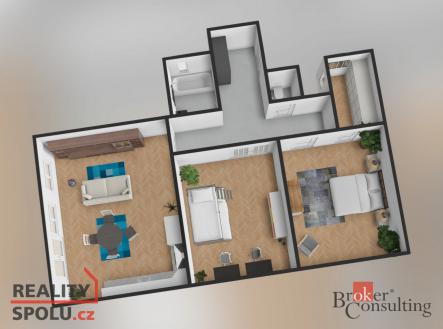 Prodej bytu, 3+kk, 95 m²