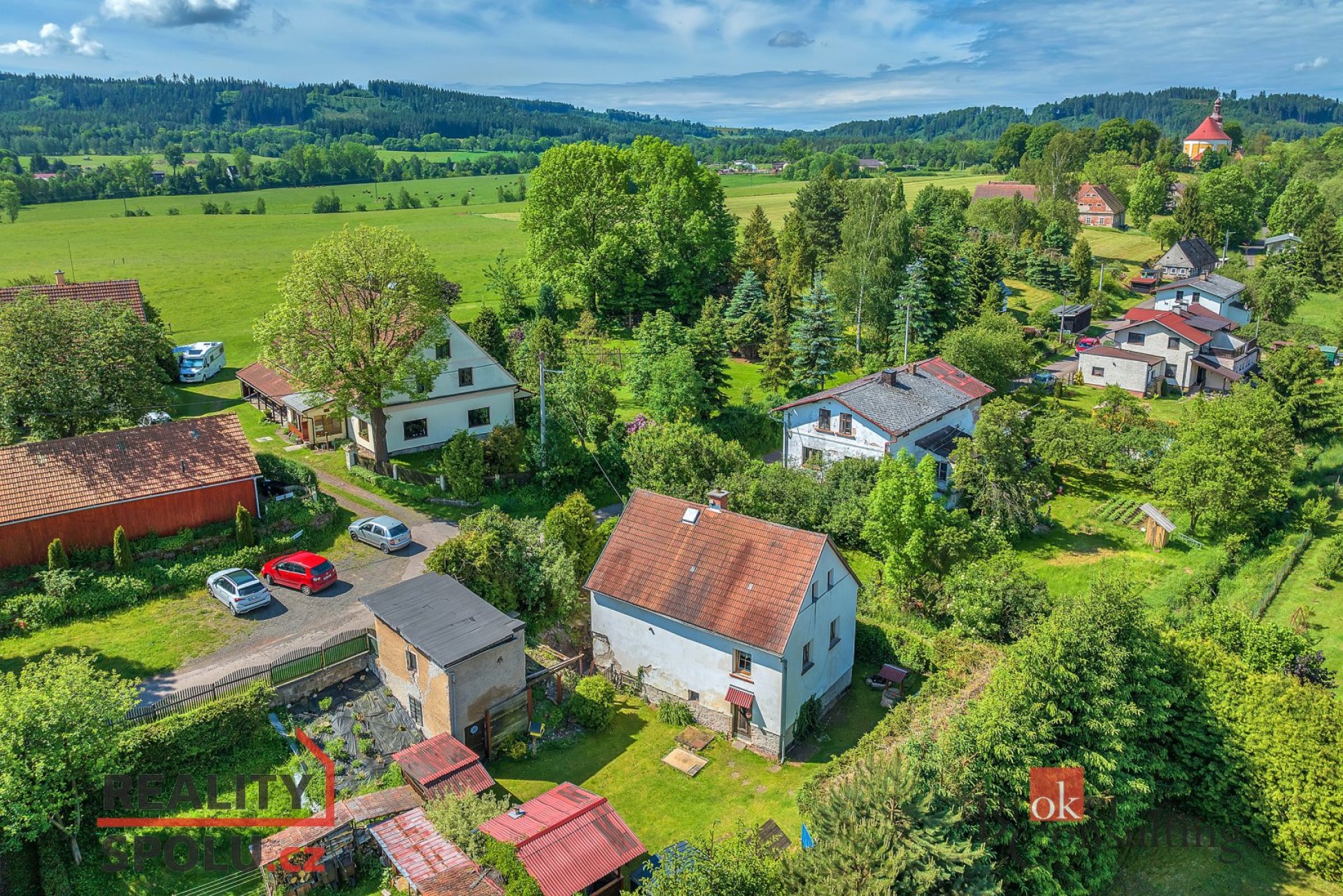 Prodej rodinného domu v obci Vernéřovice