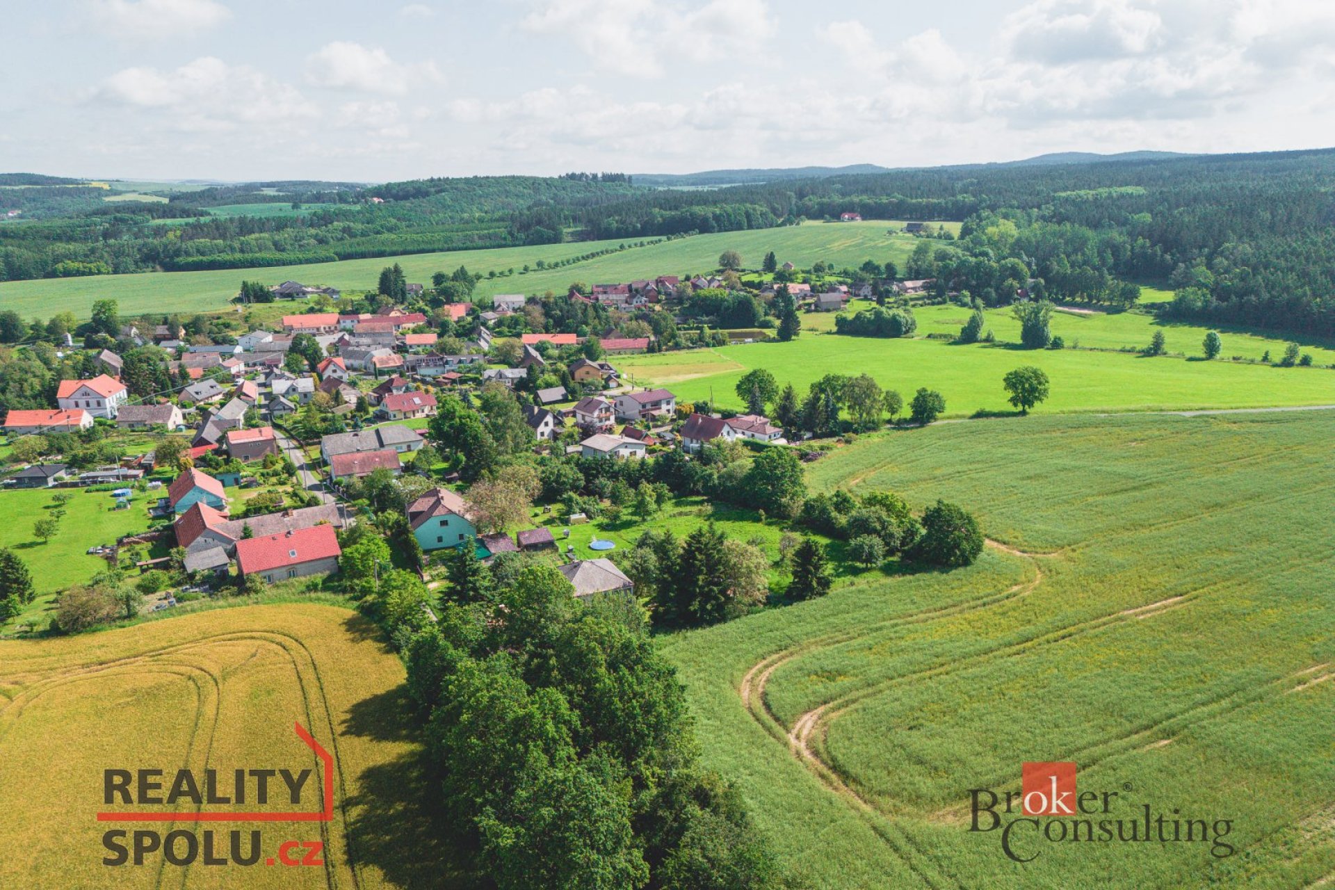 Prodej, pozemky/bydlení, 956 m2, Přívětice, Rokycany [ID 61275]