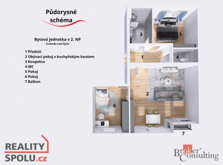 Prodej bytu, 3+kk, 79,4 m²