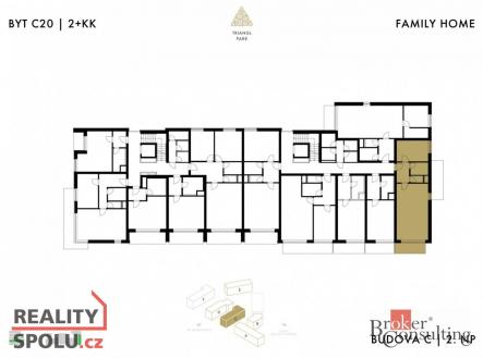 Prodej bytu, 2+kk, 66,58 m²