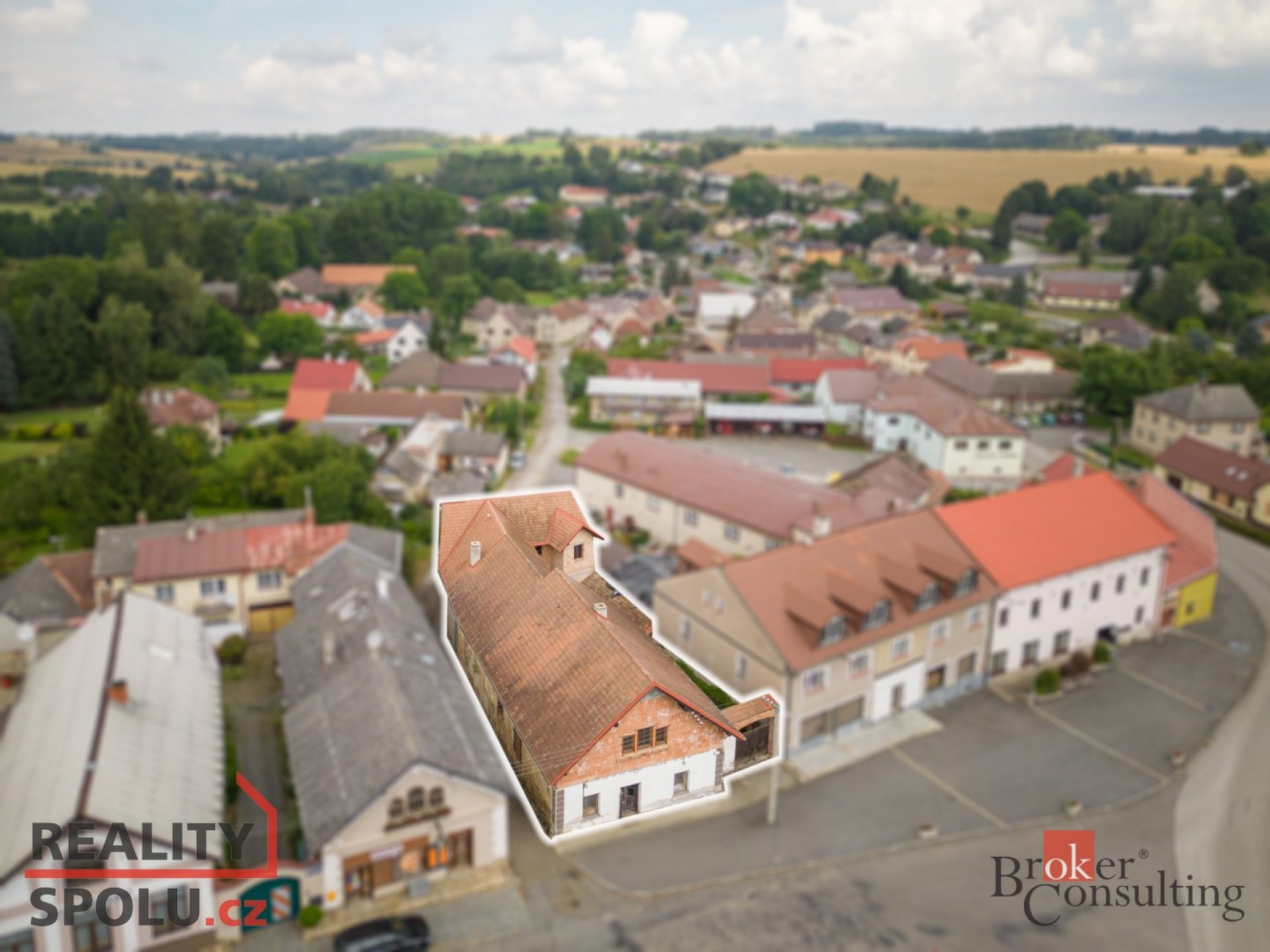 Prodej komerčního nemovitosti Česká Bělá, Vysočina