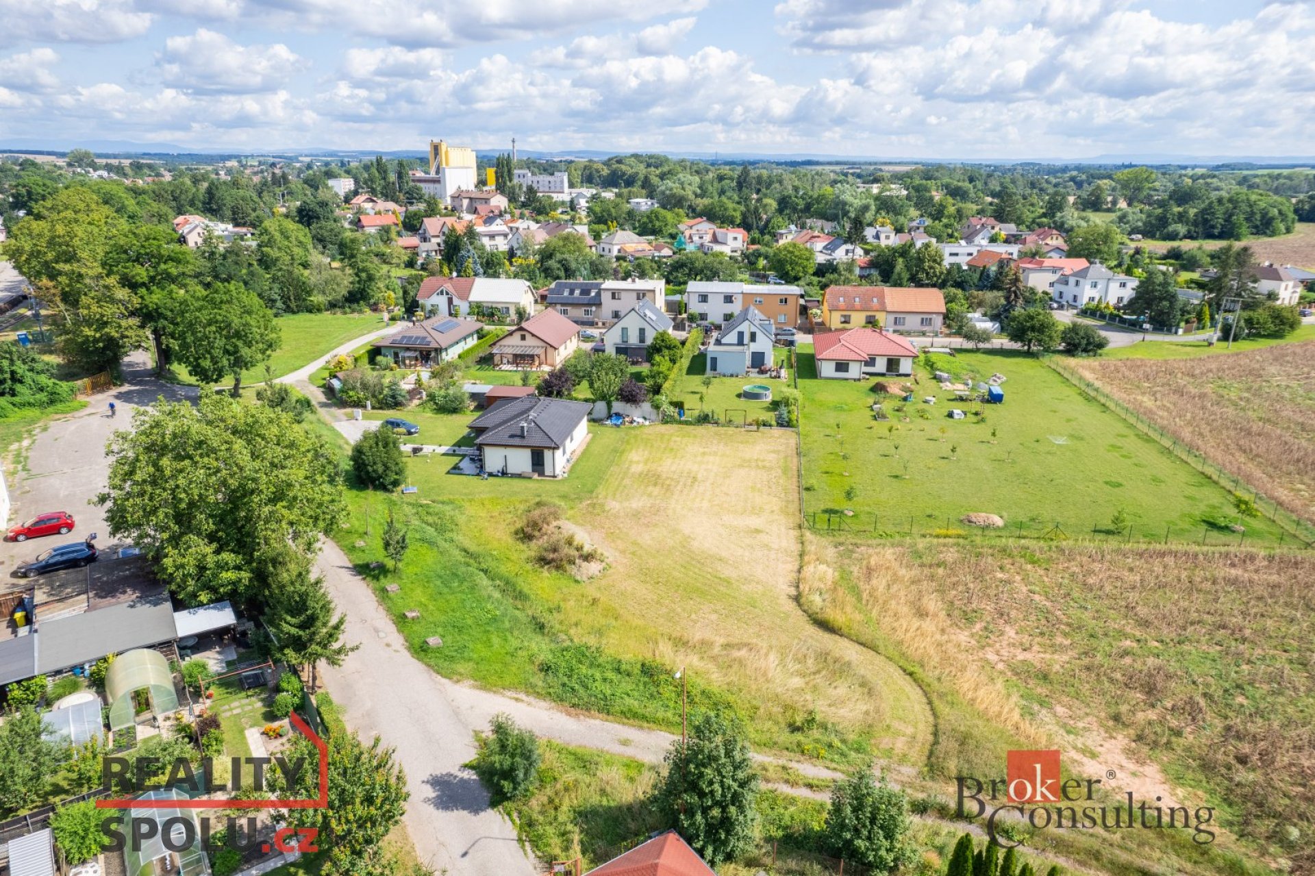 Prodej, pozemky/bydlení, 1030 m2, Pod Nádražím 505, 50302 Předměřice nad Labem, Hradec Králové [ID 6