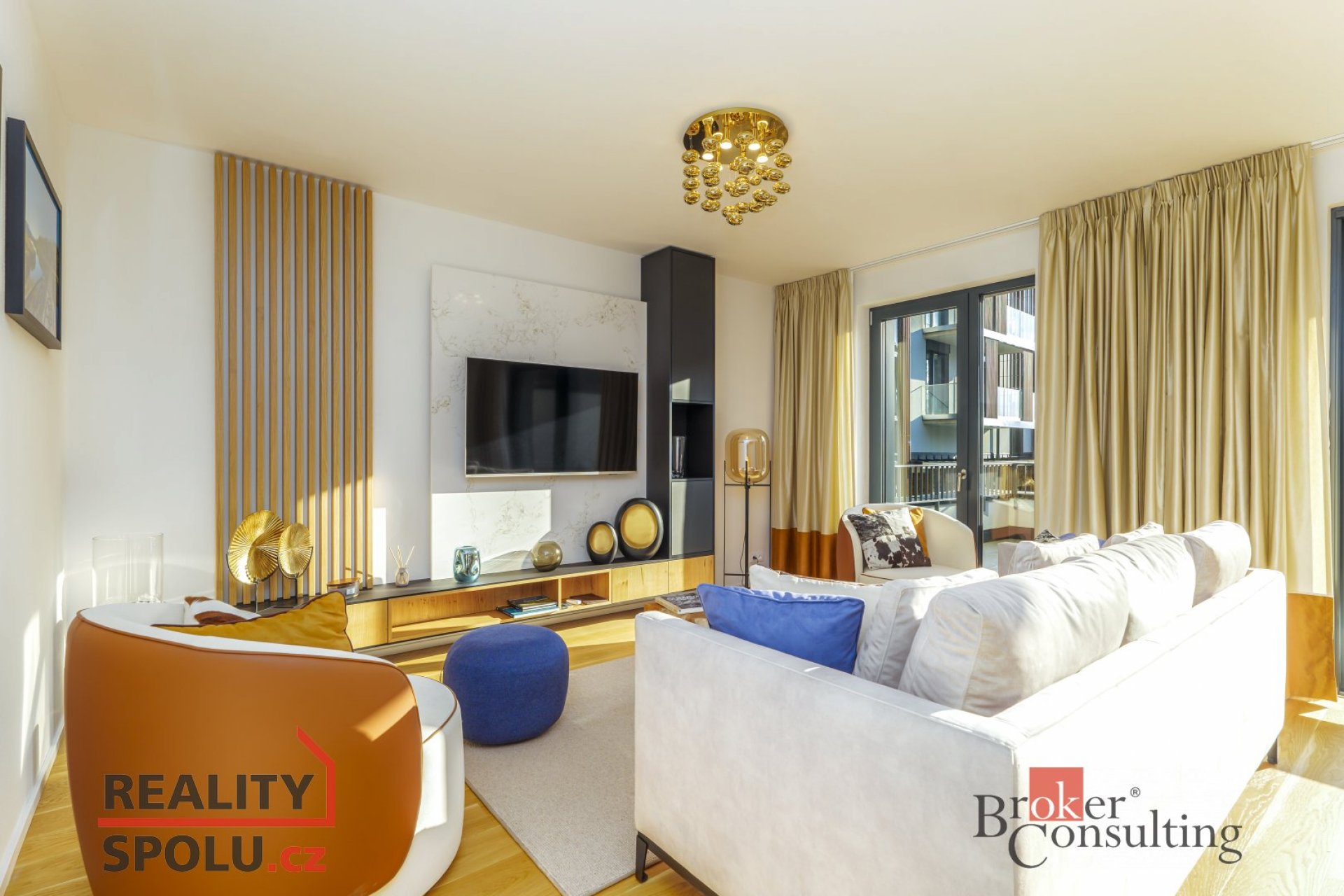 Prodej nádherného bytu 3+KK v resortu Molo Lipno