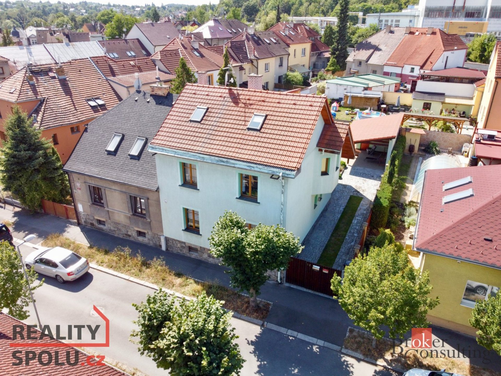 Prodej, rodinný dům 5+2, 328 m2, Plzeň, ul. Chvojová