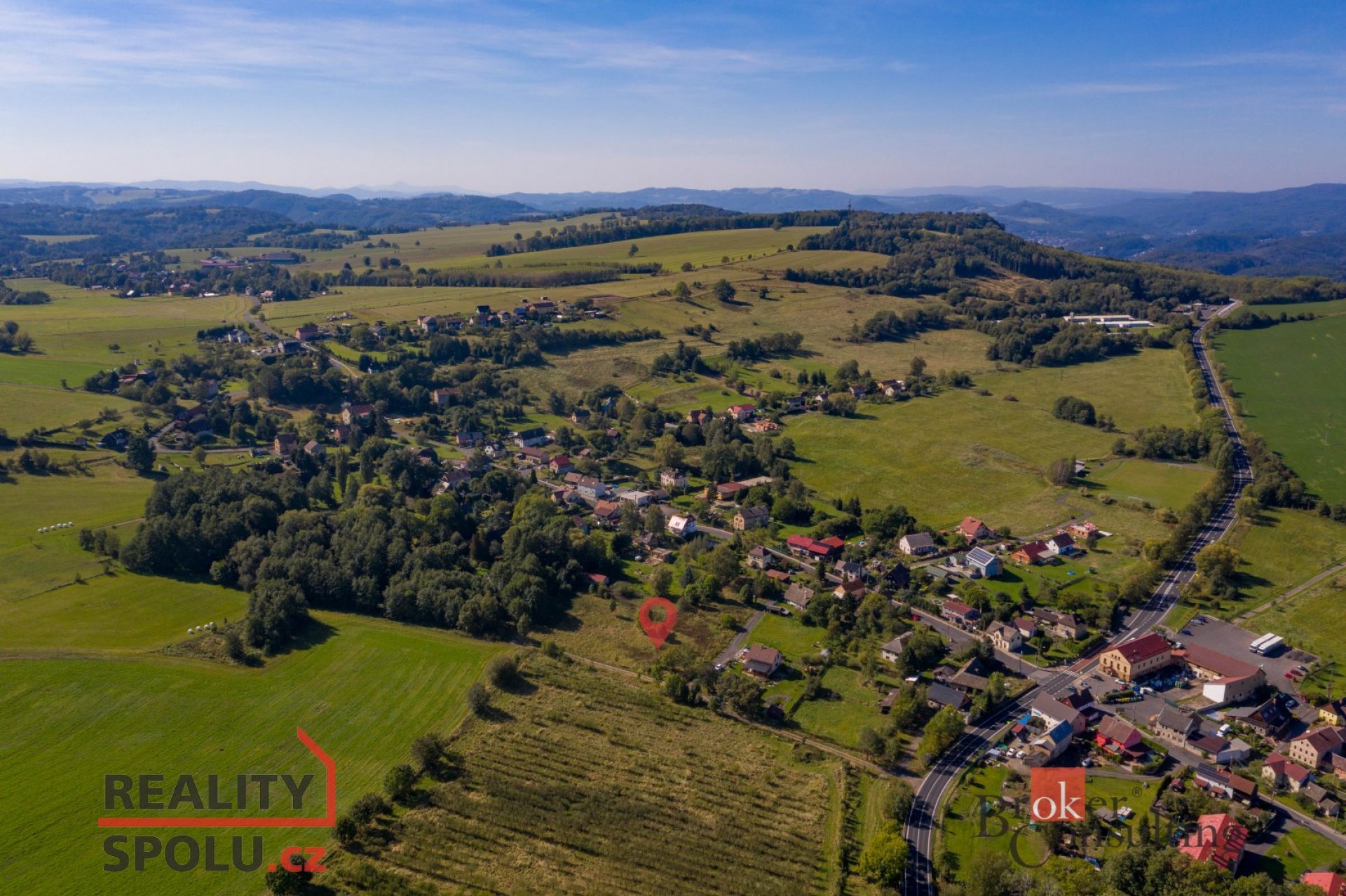 Prodej, pozemky/bydlení, 1061 m2, Huntířov, Děčín [ID 60178]