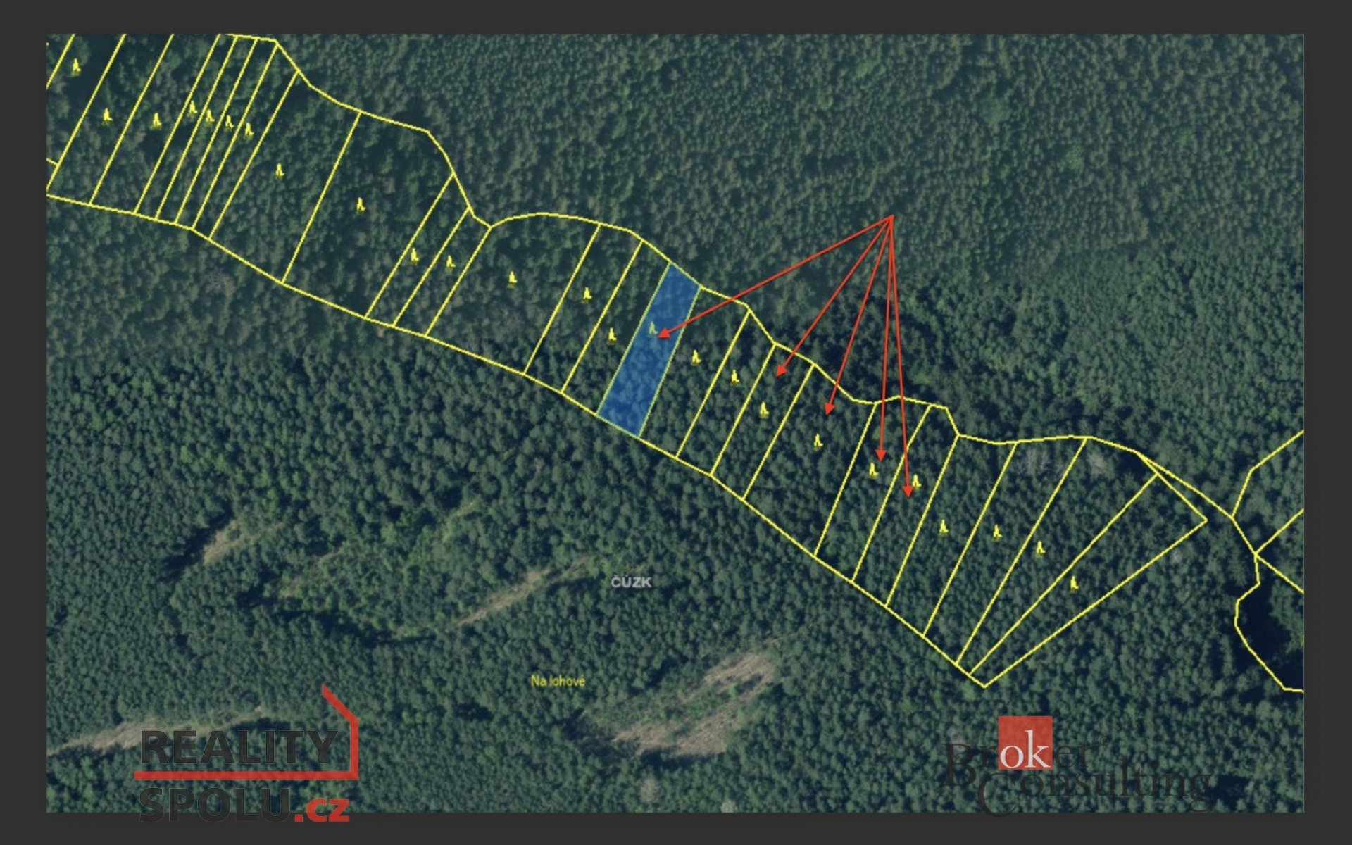 Prodej, pozemky/les, 7092 m2, 33011 Česká Bříza, Plzeň-sever [ID 64854]