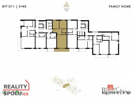 Prodej bytu, 3+kk, 86,02 m²