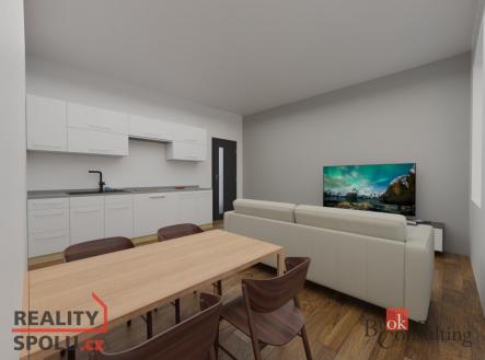 Prodej bytu, 3+kk, 59,28 m²